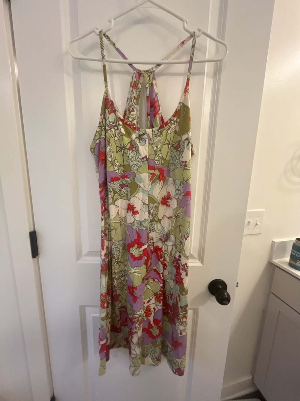 Patagonia Women's Floral Print Racerback A-Line Dress